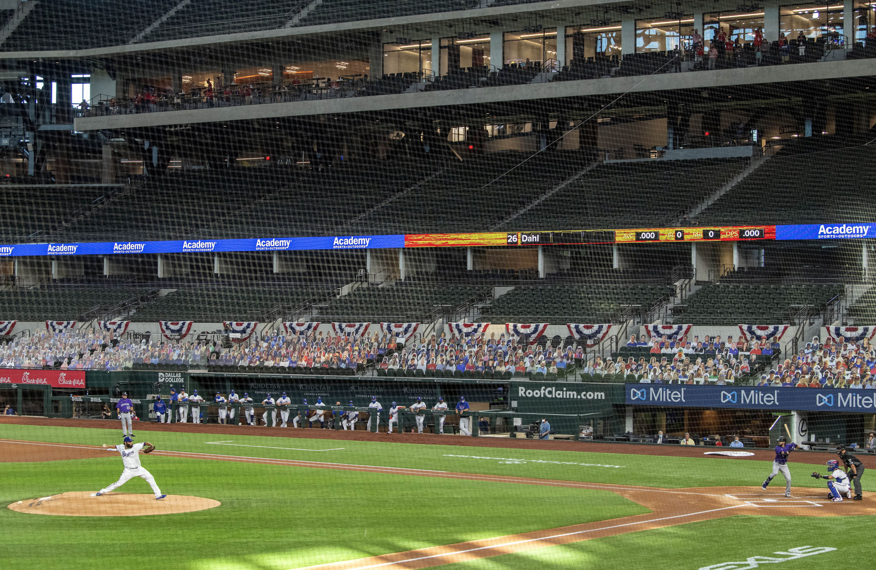 Rockies Rangers Baseball